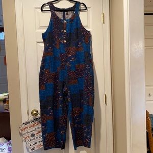 Floral Jumpsuit SHEIN Sz 3XL